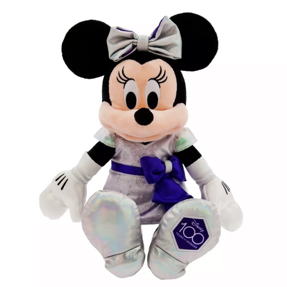 NEW!! Minnie Mouse Plush with Disney100 Outfit – 12 1/2'' - Picture 2 of 8